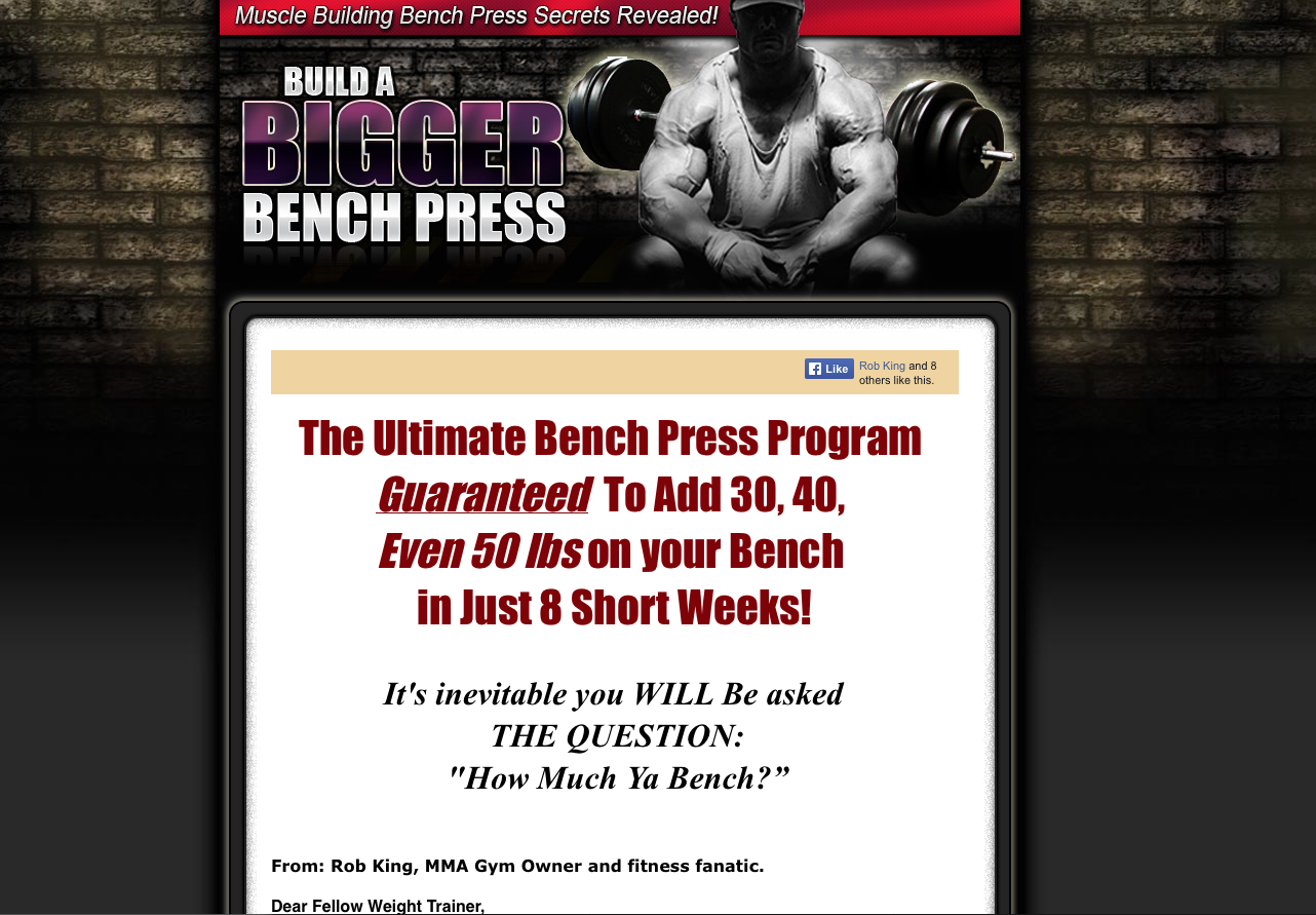 BuildABiggerBenchPress.com